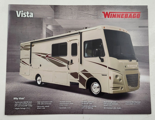 Brochure winnebago vista - brochure,