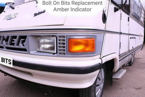 Front amber indicators - amber,