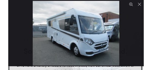 Hymer carado motorhome class - a,