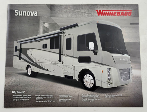 Brochure winnebago sunova - brochure,