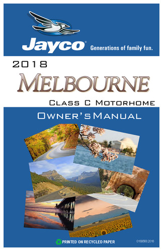 2018 jayco melbourne class - class, c