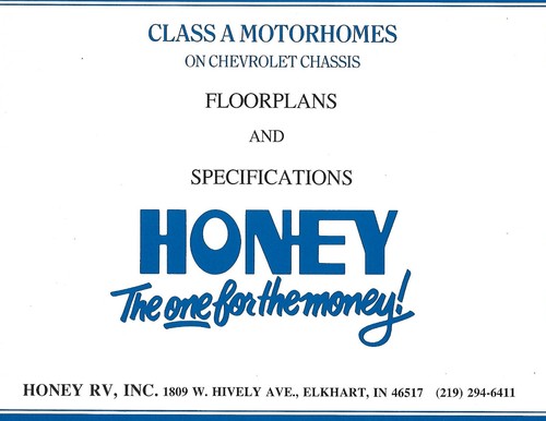 Brochure honey class a - brochure,