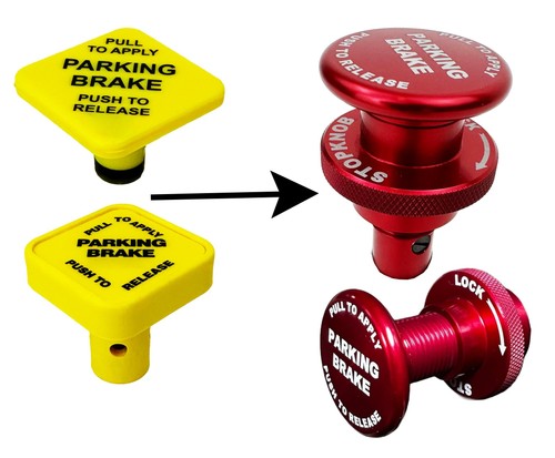 Parking brake safety lock - safety,
