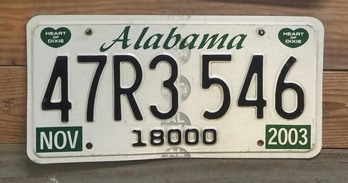 Alabama 2003 expired motor - 2003,