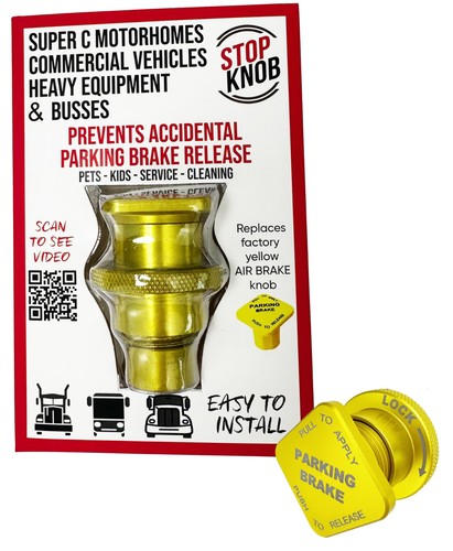 Parking brake safety lock - brake,
